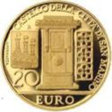 20 Euro (Architectonic elements of San Marino)